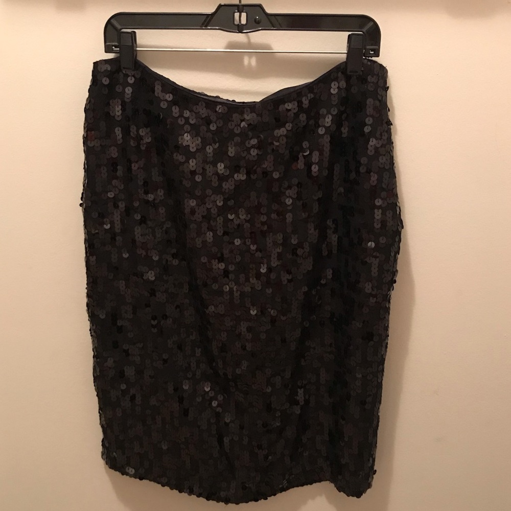 Lafayette 148 all over sequin skirt
